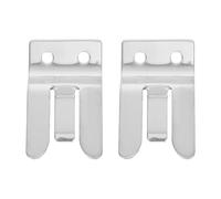 ANDRESLAD Lot de 2 Supports de Microphone Universels pour Voiture Fixation sans Fil Compatible Radios Cb des Vibrations Montage Compact et Solide pour Communication Claire en Conduite