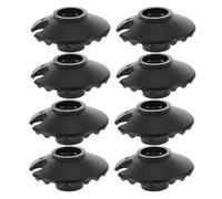 ANDRESLAD Lot de 25 Paniers Rondes Universels pour BâTons De RandonnéE Et Ski Accessoires De Remplacement Anti-Boue Et Neige pour Protection Solide des Pointes en Terrain Accidenté