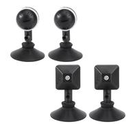 ANDRESLAD Lot de 4 Pierres à Air pour Aquarium Diffuseur de Bulles Réglable en Matériau Solide Compatible Eau Douce et Eau de Mer avec 2 Pierres Carrées et 2 Rondes Accessoire Essentiel