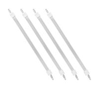 ANDRESLAD Lot de 4 Tubes Chauffants en Quartz 23 Cm Prise, Élément Chauffant Tubulaire Électrique en Céramique, Remplacement pour Radiateur D'appoint Infrarouge, Chauffage Rapide