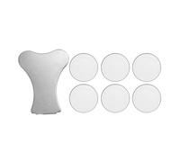 ANDRESLAD Lot de 7 Pièces de Rechange pour Humidificateur 20mm, Disques Oscillants en Céramique et Acier Inoxydable, Kit Accessoire pour Brumisateur et Purificateur D’air Intérieur
