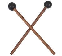 ANDRESLAD Maillets pour Tambour à Langue Professionnels Baguettes Stables et Polies pour Instrument de Percussion Pratique avec Support pour Performance Musicale