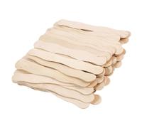 ANDRESLAD Manches D'éventail en Bois Naturel 100 Pcs, 200x25x2 Mm, Poignées pour Éventail Diy, Artisanat Créatif, Accessoires pour Mariages et Fêtes, Bâtonnets Ventilateur Soi-même