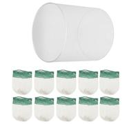 ANDRESLAD Manchon de Lanterne pour Lampe à Gaz Extérieur Abat-Jour en Maille Résistant à la Chaleur Grand Format 10 Manchons Verts Accessoire de Remplacement pour Lampe de Camping et