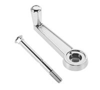 ANDRESLAD Manivelle de Parasol de Terrasse 2 Pièces Ø8 MM X 83 MM Poignée Rotative Robuste pour Pièces de Rechange Parasol D’Extérieur Accessoires Jardin et Piscine