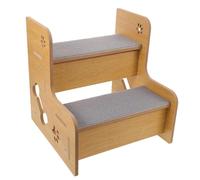 ANDRESLAD Marchepied pour Chien et Chat Antidérapant Double Couche Escalier Compact pour Petits Chiens et Chats Âgés Léger et Adapté à Toutes Saisons pour Lit Canapé et Fauteuil