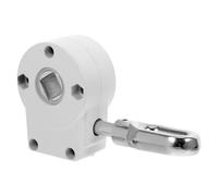 ANDRESLAD Mécanisme à Manivelle Robuste pour Auvent Extérieur Pignon de Manivelle de Remplacement Accessoires de Quincaillerie pour Pare-Soleil de Camping-Car Réglage Manuel Facile