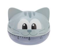 ANDRESLAD Minuteur Mécanique Cuisine de Chat sans Piles Minuterie de Pâtisserie et d'apprentissage Aide-Mémoire pour Études Minuterie Analogique Manuelle Pratique