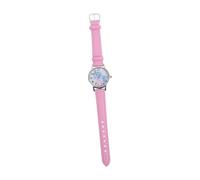 ANDRESLAD Montre pour Garçon Et Filles Licorne Analogique Cœur Rose Cuir Souple Éducative Fille Usage Quotidien Taille