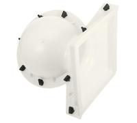 ANDRESLAD Moule à Sphère Romaine Béton pour Pilier Extérieur Moulage Floral Décoratif Feng Shui Facile à Nettoyer pour Jardin et Balustrade