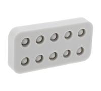 ANDRESLAD Moule en Silicone pour Greffage de Reine en Cire D'abeille Taille S, Outil Apicole Réutilisable, Système D’élevage de Reines Précis, Kit D’élevage Apiculture pour Jardin et Ruche,