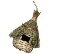 ANDRESLAD Nid Oiseau Décoratif Tissé Main de Mer Maison Suspendue Extérieure pour Petits Oiseaux Nid de Perroquet pour Jardin et Balcon