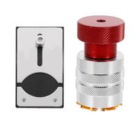 ANDRESLAD Outil Ouvre-boîtier de Montre Multifonction Rouge Machine à Capsuler Montres Compacte et Portable Outil Professionnel pour Retirer Lunette et Réparer Montre-Bracelet Accessoire