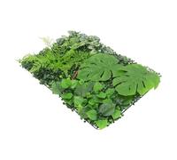 ANDRESLAD Panneau Végétal Artificiel Mur De Gazon Haie Décorative Intérieure Extérieure Plante Toile Fond Verdure