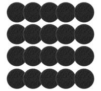 ANDRESLAD Pastilles d'Aromathérapie en Coton Noir 80 Pcs pour Coussinets Diffuseur d'Huiles Essentielles Recharges Non Parfumées Compatibles Diffuseur Arômes Maison Bureau et Voiture