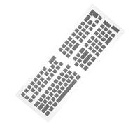 ANDRESLAD Pbt Keycaps Set Clés Semi-Transparentes Double Injection pour Clavier Mécanique Touches Compatible Clavier Gamer Fil Switch