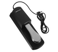 ANDRESLAD Pédale de Sustain pour Clavier Piano Numérique Pédale Antidérapante Interrupteur Polarité Réversible Accessoire pour Synthétiseur et Piano Électronique