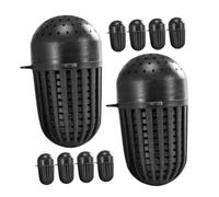 ANDRESLAD Piège à Anguilles Écrevisses Portable en Plastique, Lot de 20 Pièges à Crabes Multifonctions, Filet Résistant pour Pêche en Rivière, Pièce De Pêche Compacte Et Solide