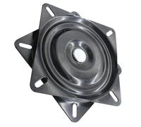 ANDRESLAD Plaque Pivotante pour Siège Pivotant Base Rotative Robuste Acier Inoxydable Support de Montage pour Tabouret de Bar et Siège de Bateau Rotation Antirouille