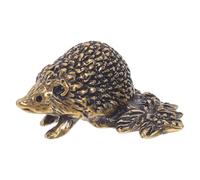 ANDRESLAD Poignée de Meuble en Laiton Vintage de Hérisson, Poignée de Tiroir Rustique pour Chambre d'Garçon et Filles, Bouton de Porte de Placard Rétro, Quincaillerie en Laiton, Finition