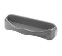 ANDRESLAD Poignée pour Réfrigérateur Congélateur 100mm L-écartement, Plastique Haute Résistance Gris Clair, Poignée de Remplacement avec Vis et Rondelle, Usage Domestique et Commercial,