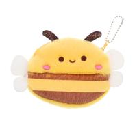 ANDRESLAD Porte- Peluche Abeille Mignon pour Garçon Fille Accessoire Pratique Et Porte-clés pour Et pour Écouteurs