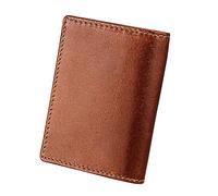 ANDRESLAD Portefeuille Cuir Antimagnetique RFID pour Hommes Étui De Les Fraudes Couleur Marron Pratique Et Élégant