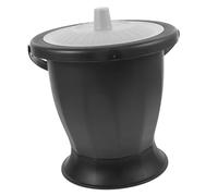 ANDRESLAD Pot De Chambre Portable Avec Couvercle Pour Adultes Urinal Pratique Pour Chambre à Coucher Pour Personnes Âgées Et Femmes Enceintes Design Léger Et