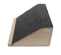 ANDRESLAD Rampe en Bois pour Animaux de Compagnie 30x26x15 Cm, Rampe D’escalier Intérieure Antidérapante Surface en Feutre, Adaptée aux Chiens Petits et Moyens, Marchepied Multifonction