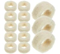 ANDRESLAD Rondelles en Feutre de Laine 20X5X5Mm Kit de 100 Pièces pour Joints Mécaniques Rondelle d'Huile Absorbante Bouchon de Vidange Pièces de Rechange pour Pompe et Moteur