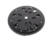 ANDRESLAD Roue de Théorie Musicale pour Guitare en Alliage D’aluminium, Outil de Transposition Portable, Cercle des Complet Marquages Précis, Débutants et Musiciens en Déplacement