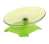 ANDRESLAD Roue d'exercice Silencieuse pour Hamster 24 CM de Soucoupe Volante Roue pour Petits Animaux de Compagnie Design Double Anti-Bloquage Adaptée aux Hamsters et Gerbilles Couleur