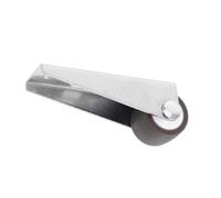 ANDRESLAD Roulette de Porte à Roue Fixe Rigide Tpe Résistante et Silencieuse Montage Vertical ou Latéral Roulettes de Meuble pour Porte et Bibliothèque Usage Polyvalent et Durable