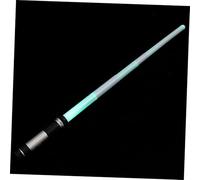 ANDRESLAD Sabre Laser Lumineux Rétractable Plastique Cosplay Drôle et Sécurisé pour Garçon Fille Manche Confortable à Opération Main Design Humain Couleurs Changeantes