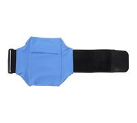 ANDRESLAD Sacoche De Jambe Pour Téléphone 5.5-7.5 Pouces Élastique Réglable Bleu Clair, Bande De Sport Antidérapante Pour Course à Pied, Randonnée Et Cyclisme