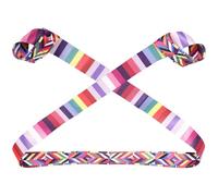 ANDRESLAD Sangle de Transport Élastique pour Tapis de Yoga Colorée à Motifs Numériques Bande Porte-Tapis Légère et Ajustable en Coton pour Sport Yoga en Extérieur et Rangement Compact