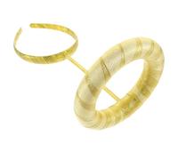 ANDRESLAD Serrage-Tête Halo d'Ange Doré 1 Pièce Accessoire de Costume d'Ange Créole Cheveux Léger et Flexible Déguisement Cosplay Halloween Fête Noël