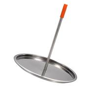 ANDRESLAD Support de Barbecue en Acier Inoxydable Plateau, Portable pour Poulet Rôti, Antiadhésif, Camping et Pique-niques, Accessoire Multifonction pour Grillades en Couleur Aléatoire