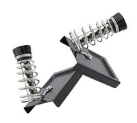 ANDRESLAD Support de Fer à Souder Double Tube Ressort Base Stable et Robuste pour Station de Soudage Lot de 2 pour Atelier et Maintenance Électronique