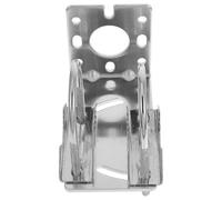 ANDRESLAD Support de Mât d'Antenne Extérieure en Alliage d'Aluminium Robuste Fixation Murale Réglable L-Type pour Antenne Extérieure et Amplificateur Parabolique Omnidirectionnel de Bureau