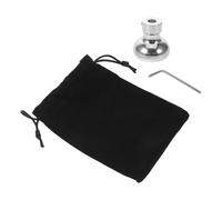 ANDRESLAD Support Métallique pour Diapason à Plusieurs Trous Accessoire Robuste Compatible Pieds de Diapason Porte-Diapason Argenté Multifonction pour Usage Beauté et Musicothérapie