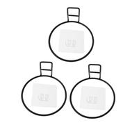 ANDRESLAD Support Mural pour Bol Animaux Porte-Bol Surélevé Noir Réduit la Tension du Cou Support Stable pour Nourriture et Eau Accessoire Décoratif pour Chats et Petits Chiens