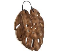 ANDRESLAD Support Mural pour Plante en Bois Durable - Panneau Hexagonal Monstera pour décoration intérieure et extérieure, Porte-Plante Mural élégant pour Jardin, Bureau et Espace de Vie