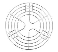 ANDRESLAD Support pour Cuiseur Vapeur en Acier Inoxydable 304 Grille de Cuisson Vapeur Multifonction 16X4 CM Accessoire pour Cuisson Compatible Cuiseur Électrique