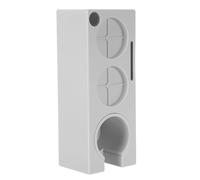 ANDRESLAD Support pour Tasseur à Café en Plastique Blanc Socle Vertical Stable pour Porte-Filtre Expresso Station Compacte de Rangement pour Accessoires de Préparation du Café à Domicile