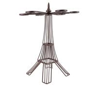 ANDRESLAD Support Suspendu pour Verres à Vin en Fer Modèle Tour Eiffel Vintage Porte-Verres à Vin Rétro Décoratif pour Maison Égouttoir à Pratique et Élégant Couleur Aléatoire