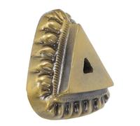 ANDRESLAD Support Tibétain Vajra Petit Base Rituelle en Cuivre Socle Décoratif pour Accessoires de Temple Ornement de Bureau et Décoration du Temple Sculpture Tibétaine Cérémonielle