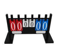 ANDRESLAD Tableau de Score Portable Multisports Résistant Aux Intempéries avec Chiffres Grands et Clairs Compteur Point Rapide pour Tennis Football Volley et Basketball Usage Intérieur et