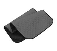 ANDRESLAD Tapis d'apprentissage Imperméable pour Animaux 60X120 CM Gris - Alèse Lavable et Réutilisable pour Chiots - Coussin Absorbant pour Éducation Canine et Protection des Sols en