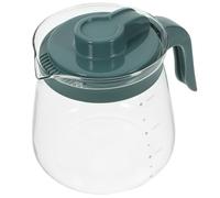 ANDRESLAD Théière en Verre Grosse Capacité 1700 Ml, Bouilloire Résistante la Chaleur Infuseur pour Thé, Pichet à Jus, pour Maison et Service à Thé Quotidien